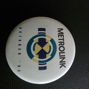Metrolink Commemorative Button